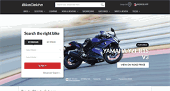 Desktop Screenshot of bikedekho.com